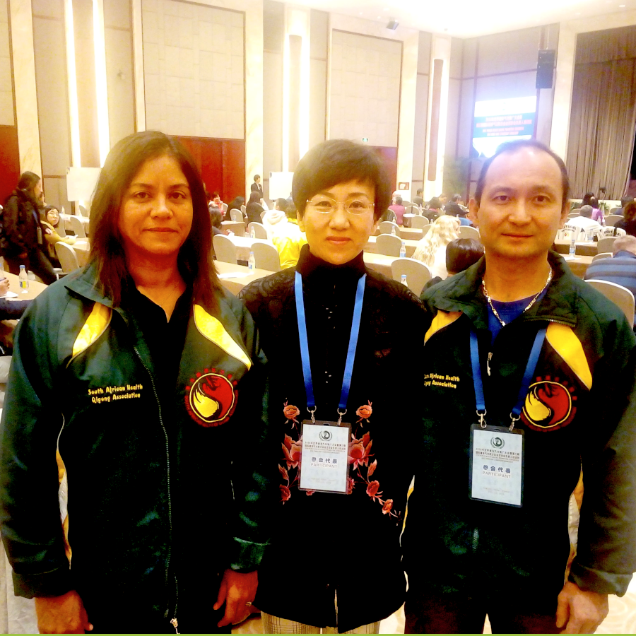 Dr Jeff Lan President, Amanda Lan Vice President SAHQA, Ms Gao BRICS Head